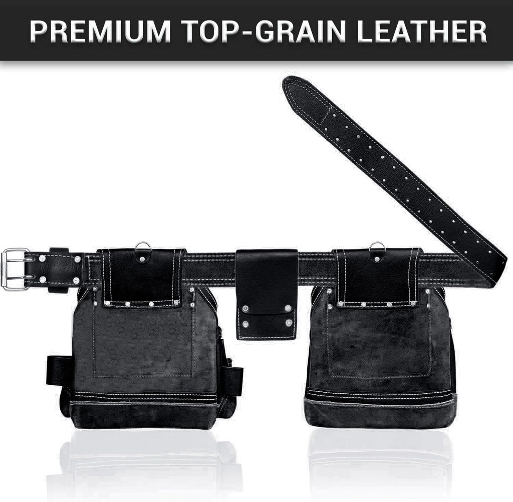 Leather 16 Pocket Tool Belt O857171