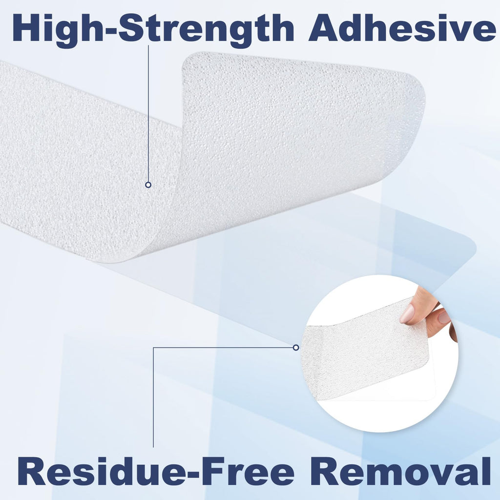28PCS XXL Anti-Slip Shower Stickers with Scraper P4226