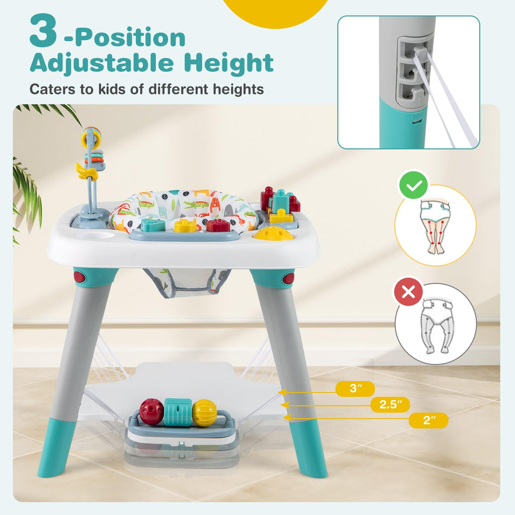 6-in-1 Baby Activity Center with Rotating Seat G75069