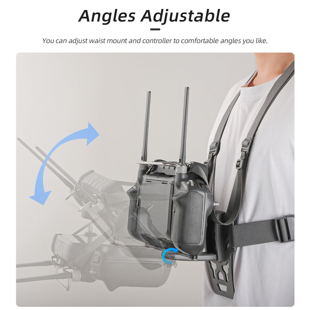 Handsfree Remote Control Chest Mount Straps V180497
