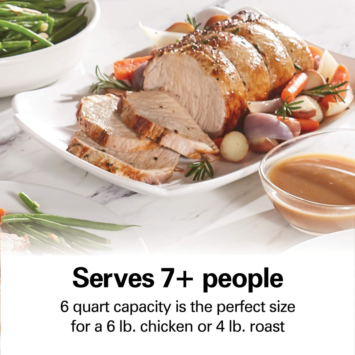 Programmable 6 Quart Slow Cooker with Travel Lid Lock H378658