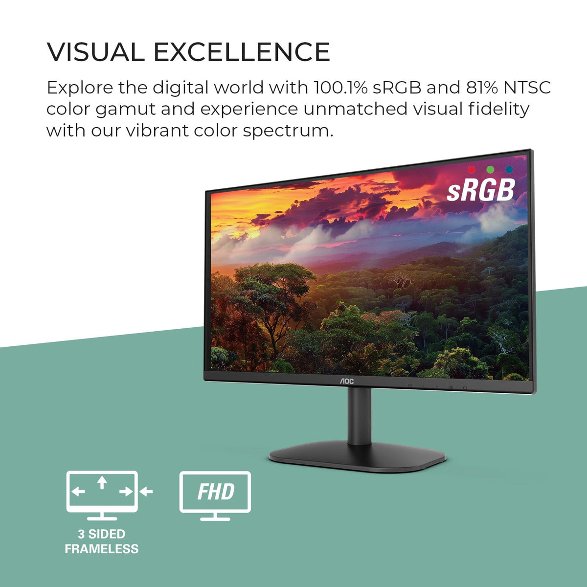 22" Full HD 100Hz LED Monitor G4336