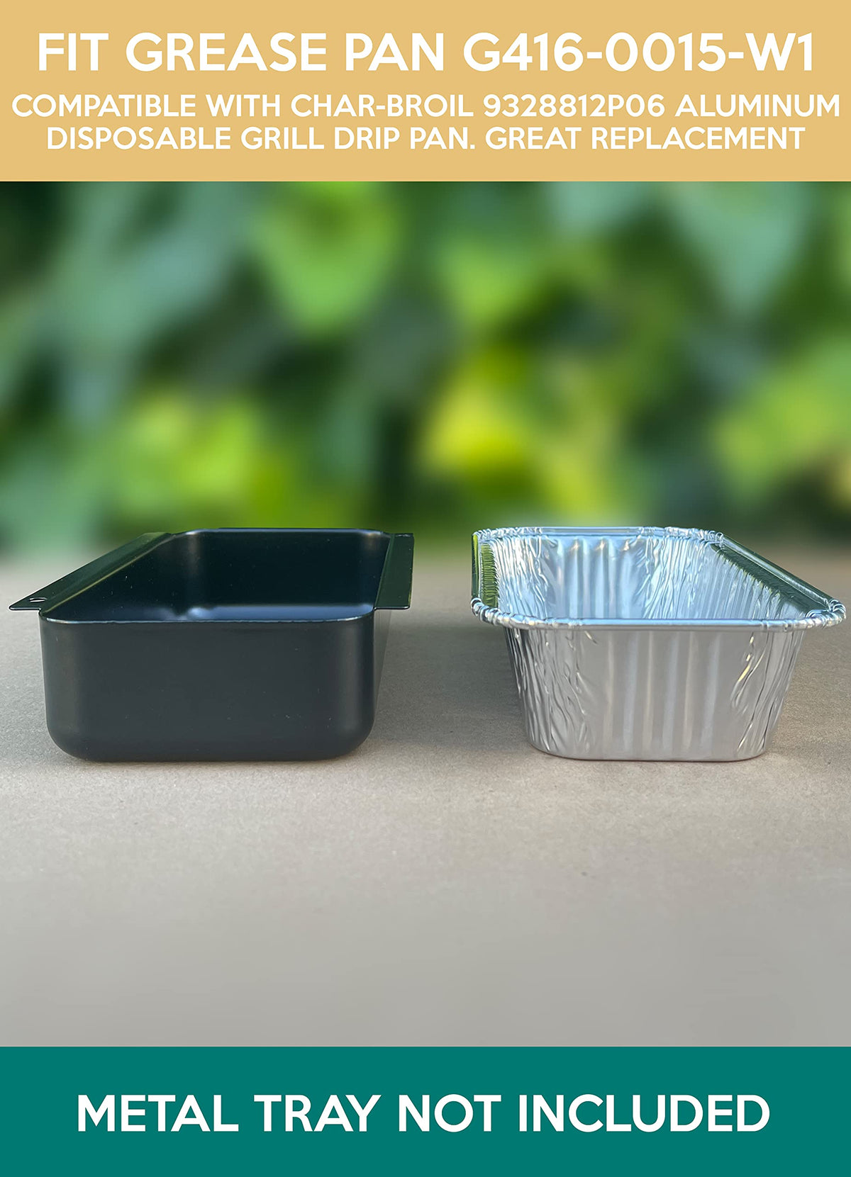 20 Pack Disposable Aluminum Foil Drip Pans N730867