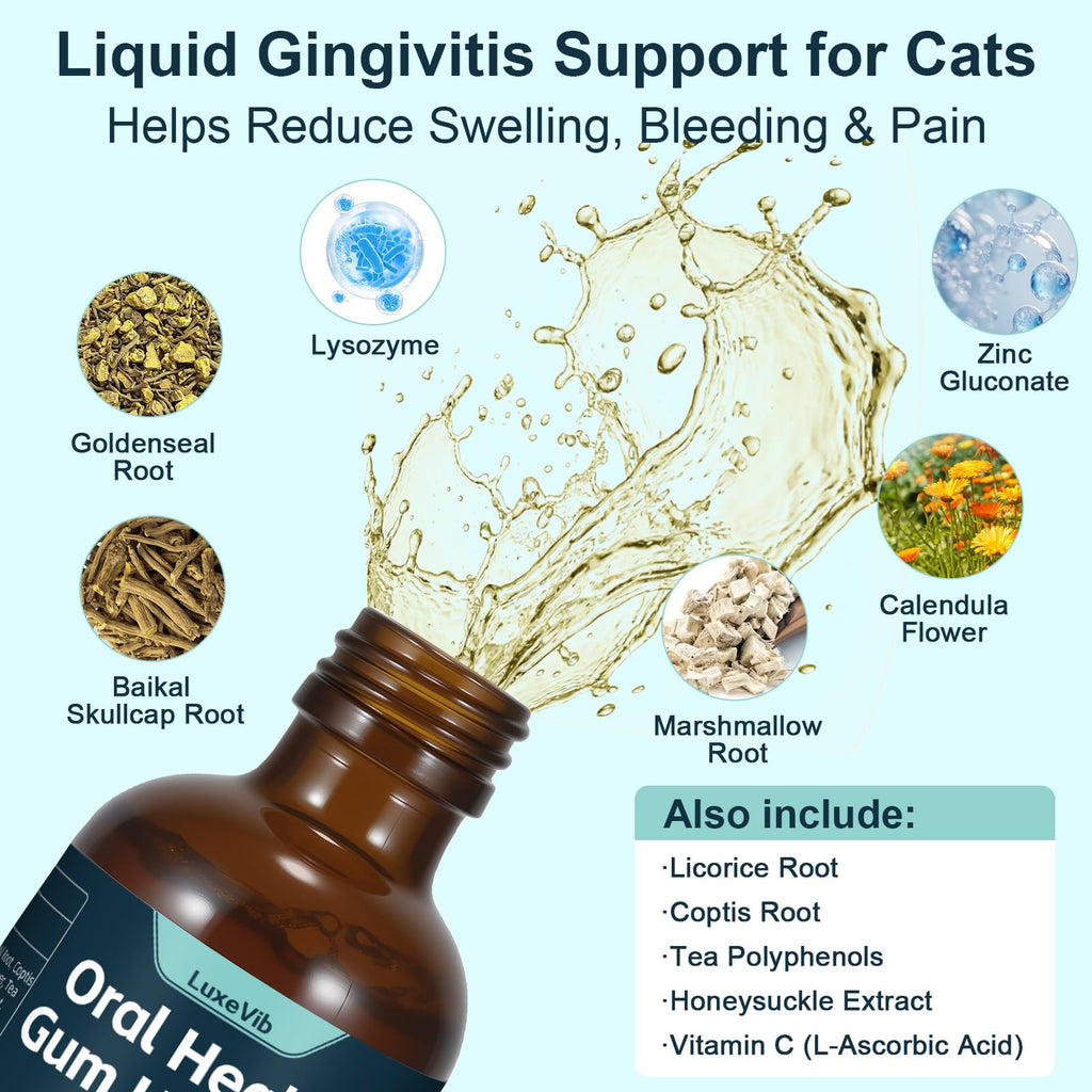 Natural Plant-Based Cat Oral Care P77540