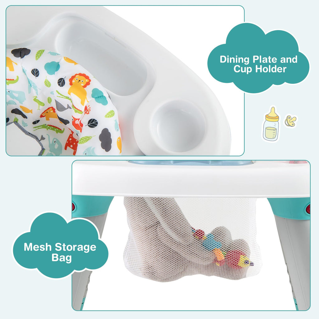 6-in-1 Baby Activity Center with Rotating Seat G75069