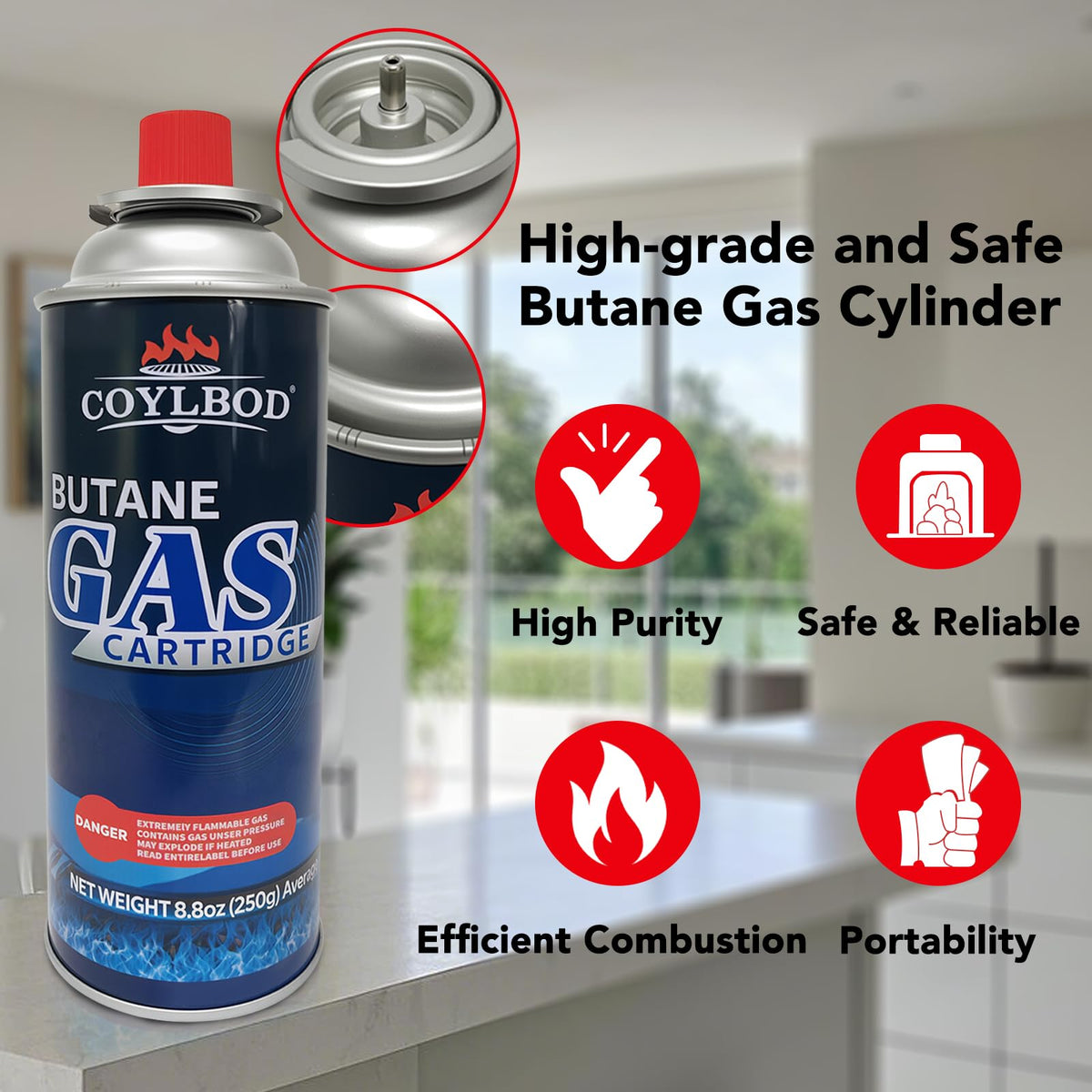 Butane Fuel Canister Q5604