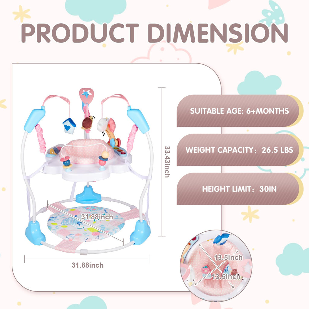 Baby Activity Center, 3-in-1 Infant Jumper and Bouncer V1061