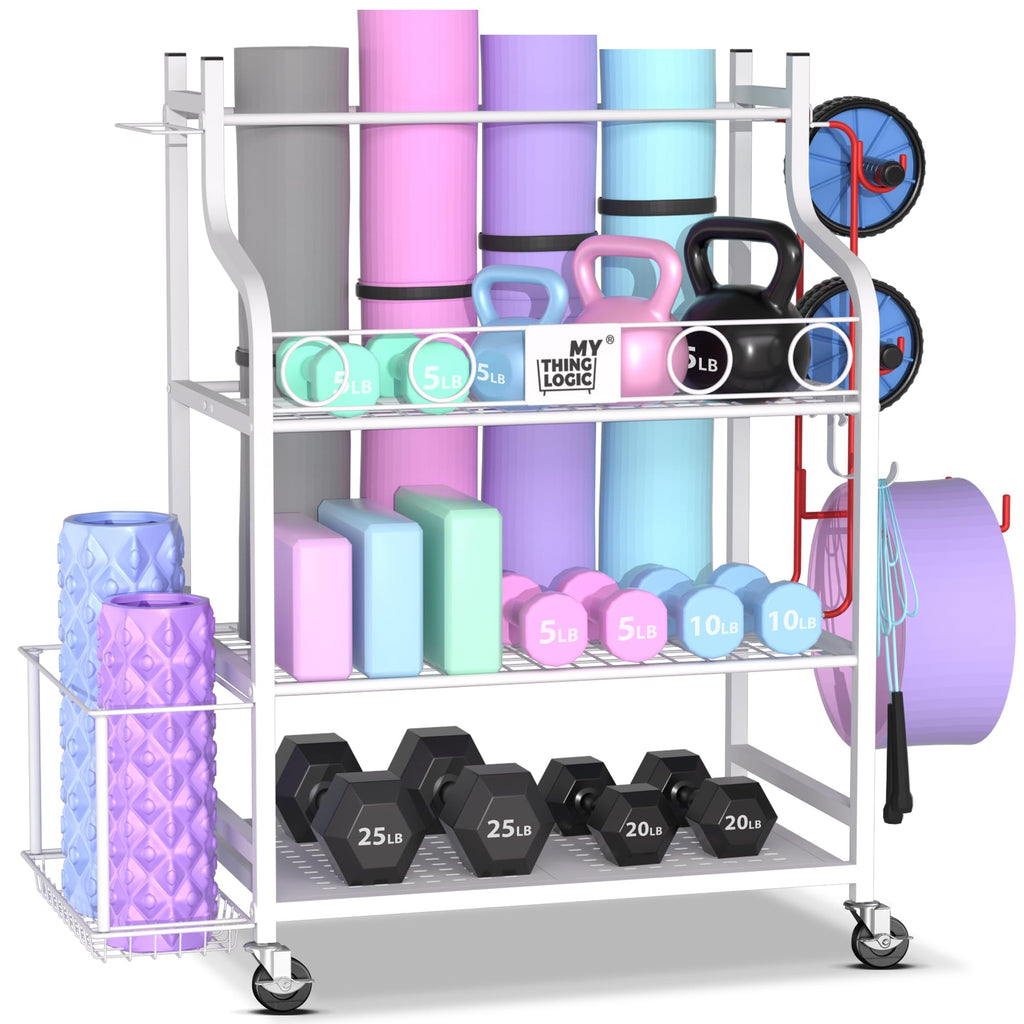 Home Gym Rack for Dumbbells, Yoga Mats and Workout Equipment N301022