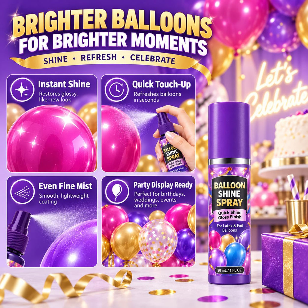 Balloon Shine Spray 3 Pack V2220