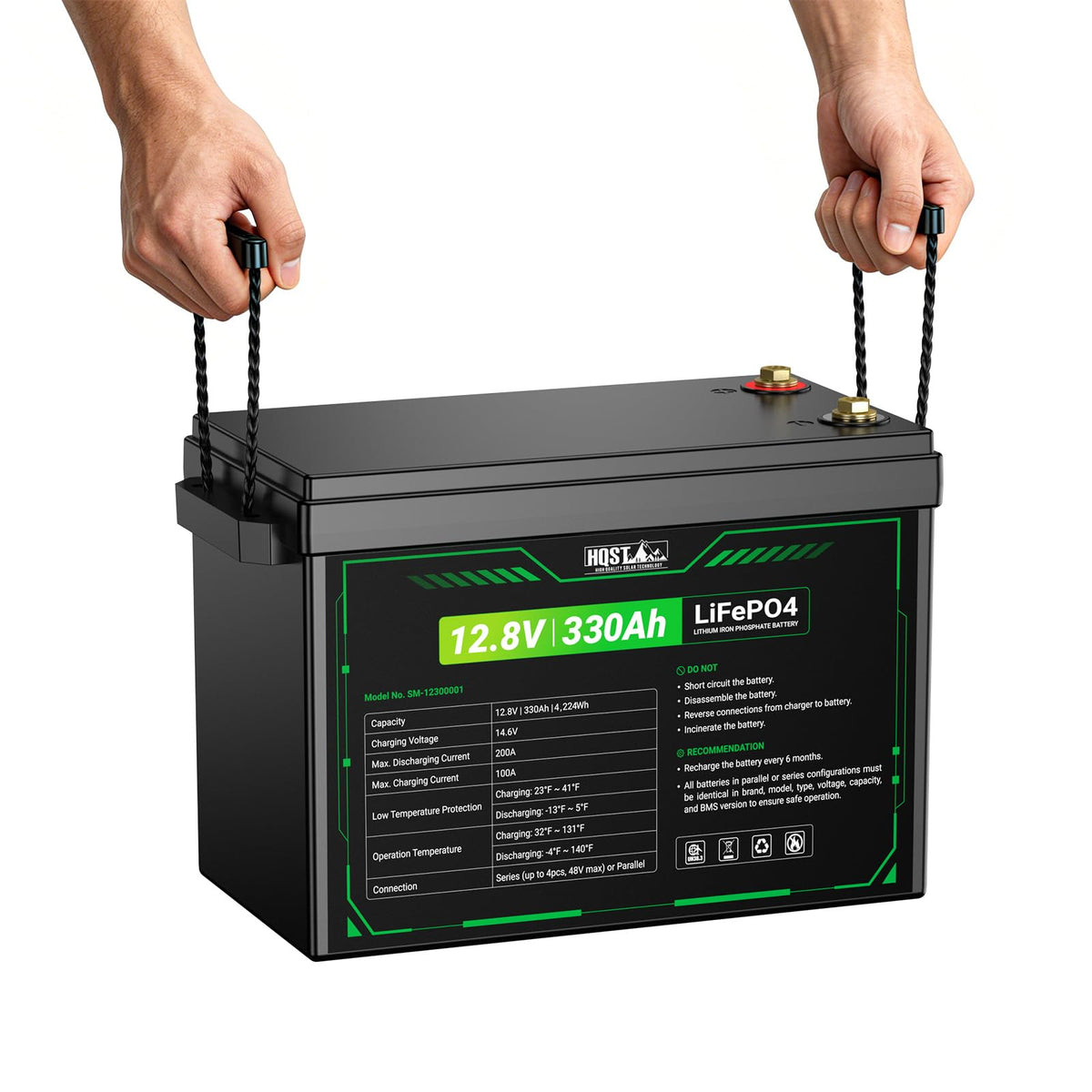 12V 300Ah Mini LiFePO4 Battery X530817