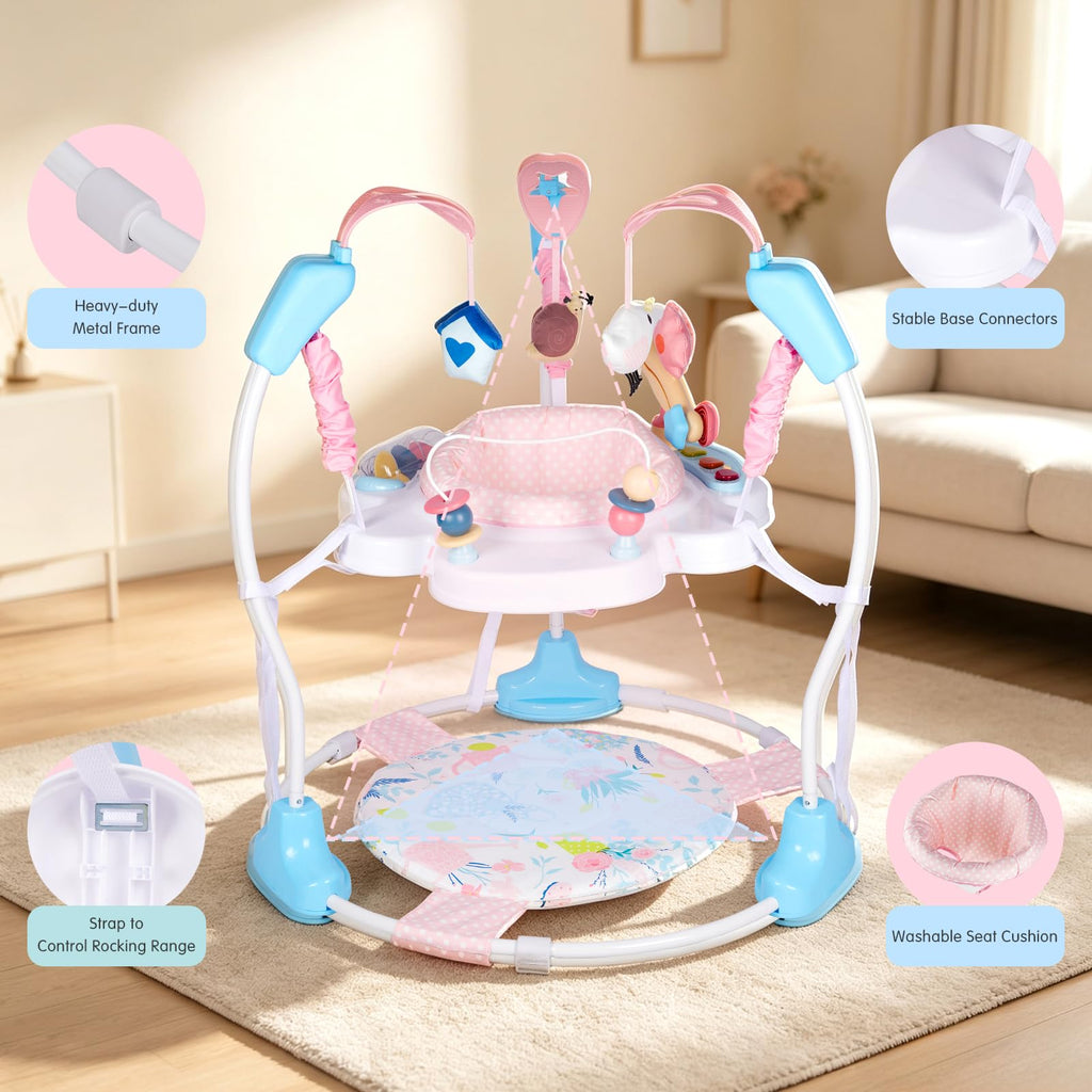 Baby Activity Center, 3-in-1 Infant Jumper and Bouncer V1061