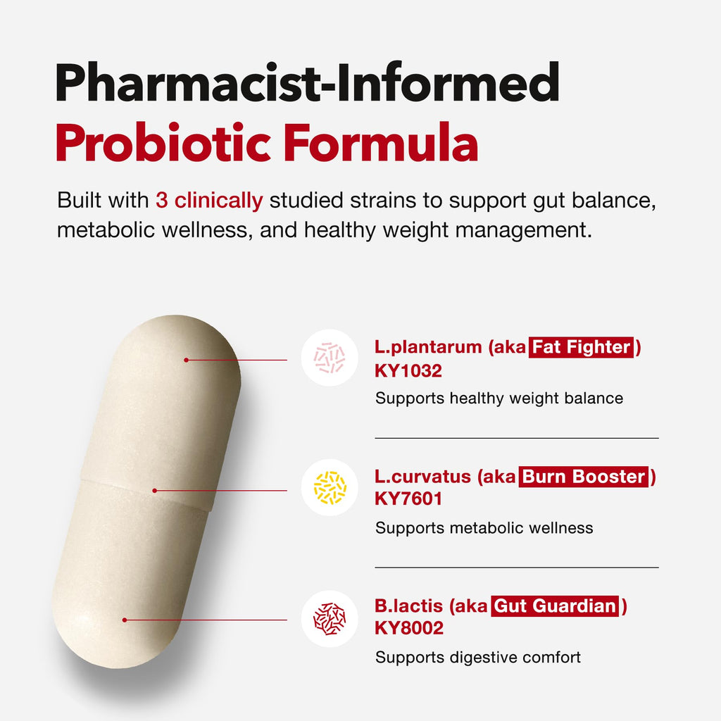 Probiotics for Bloating Relief 30 Capsules F705670