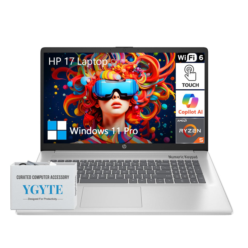 17.3 Inch Touch Screen Laptop, AMD Ryzen 5, 16GB RAM 1TB SSD I25379