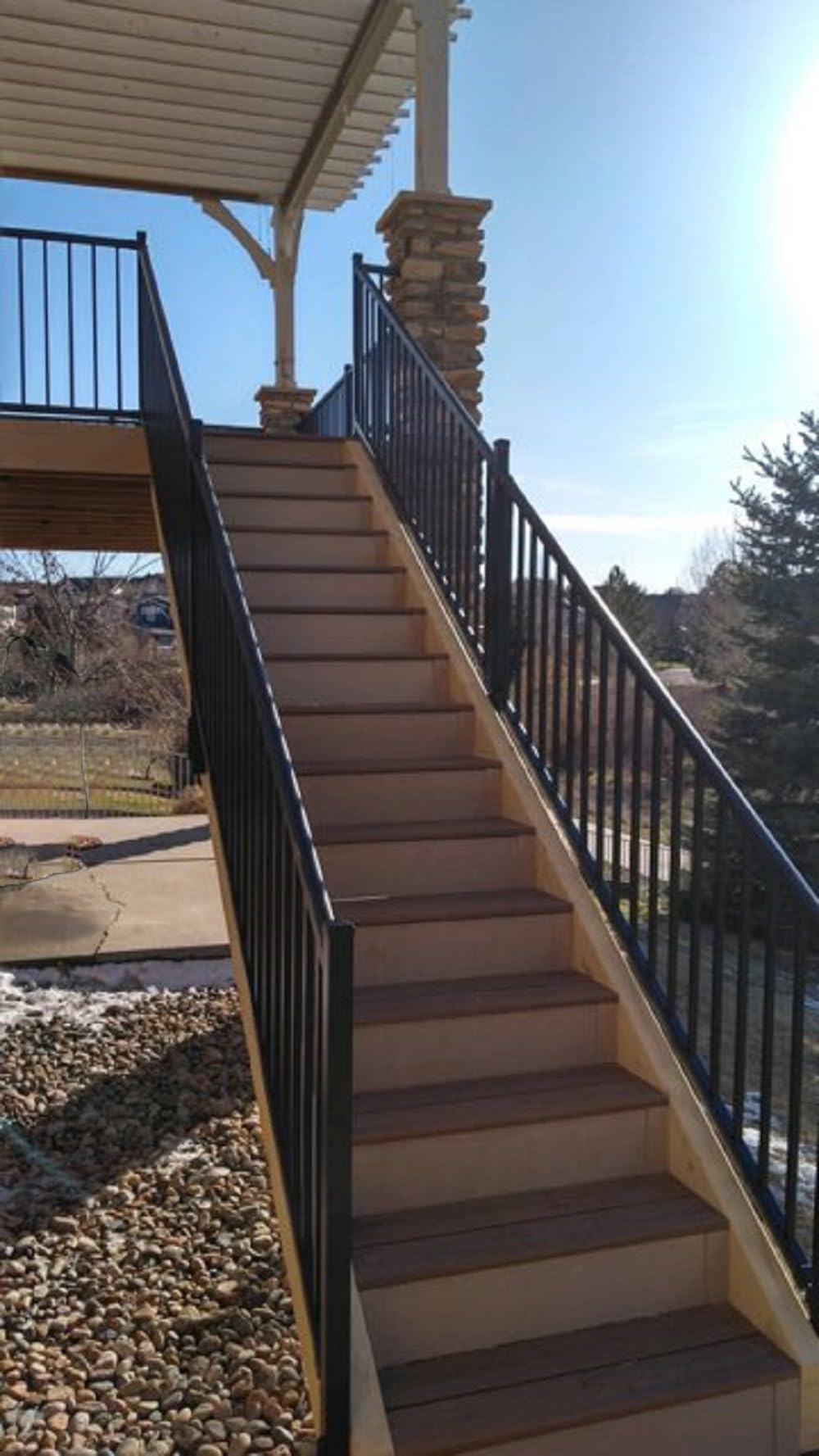 Black 6' Stair Rail Kit X793