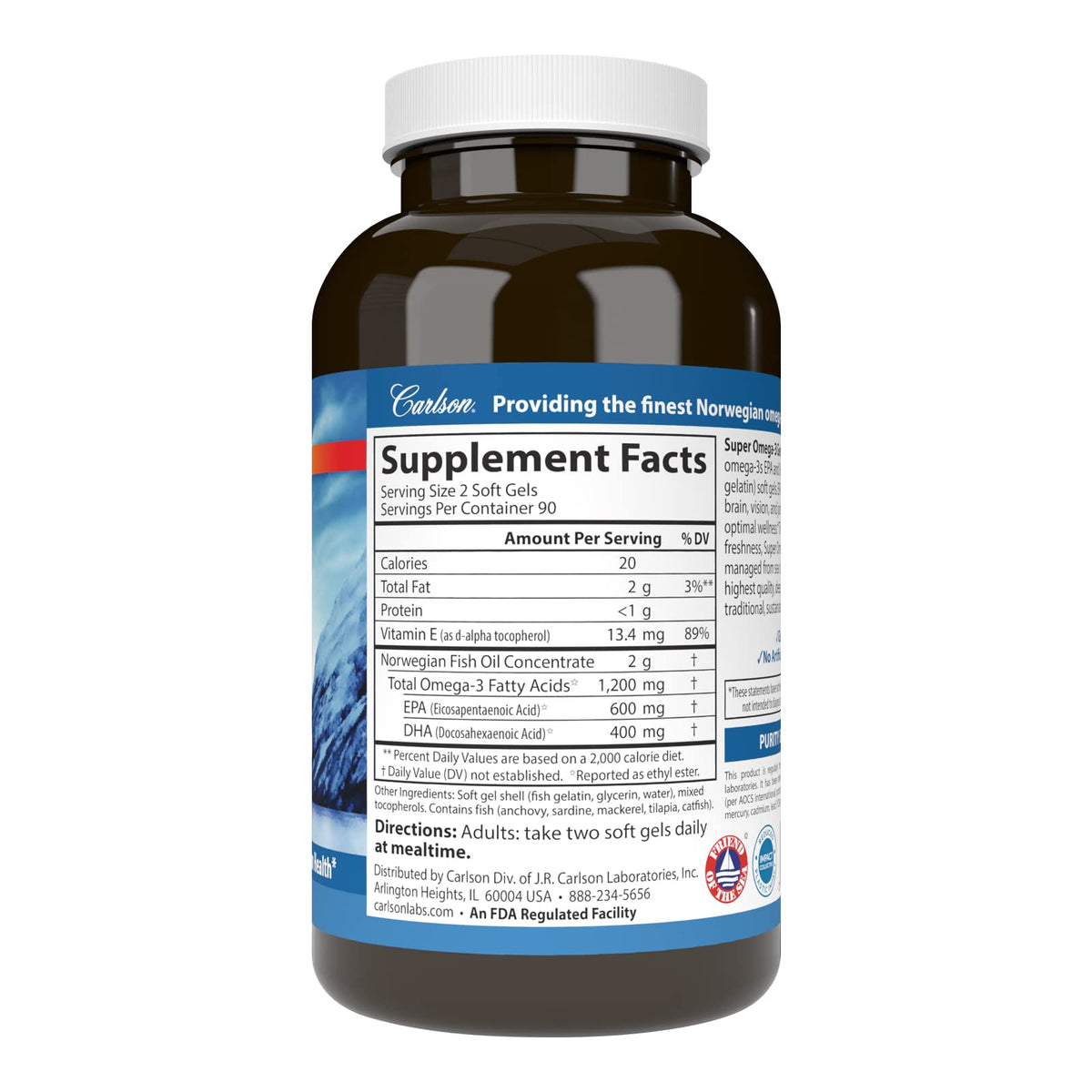 180 Pescatarian Softgels P25577
