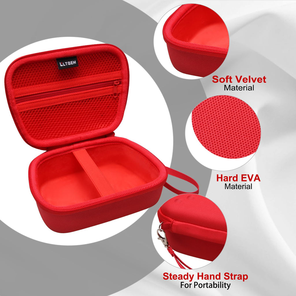 Black Red Gaming Console Case and Controller Case W1077