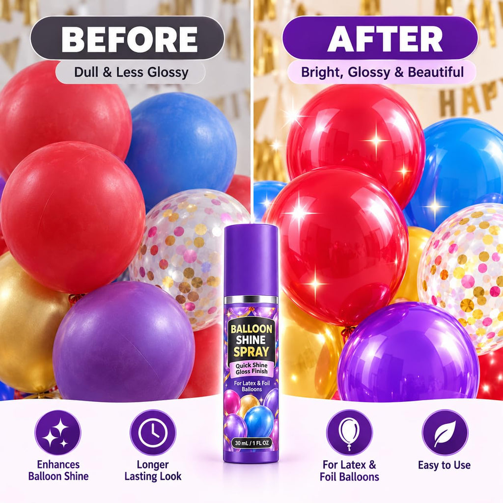 Balloon Shine Spray 3 Pack V2220