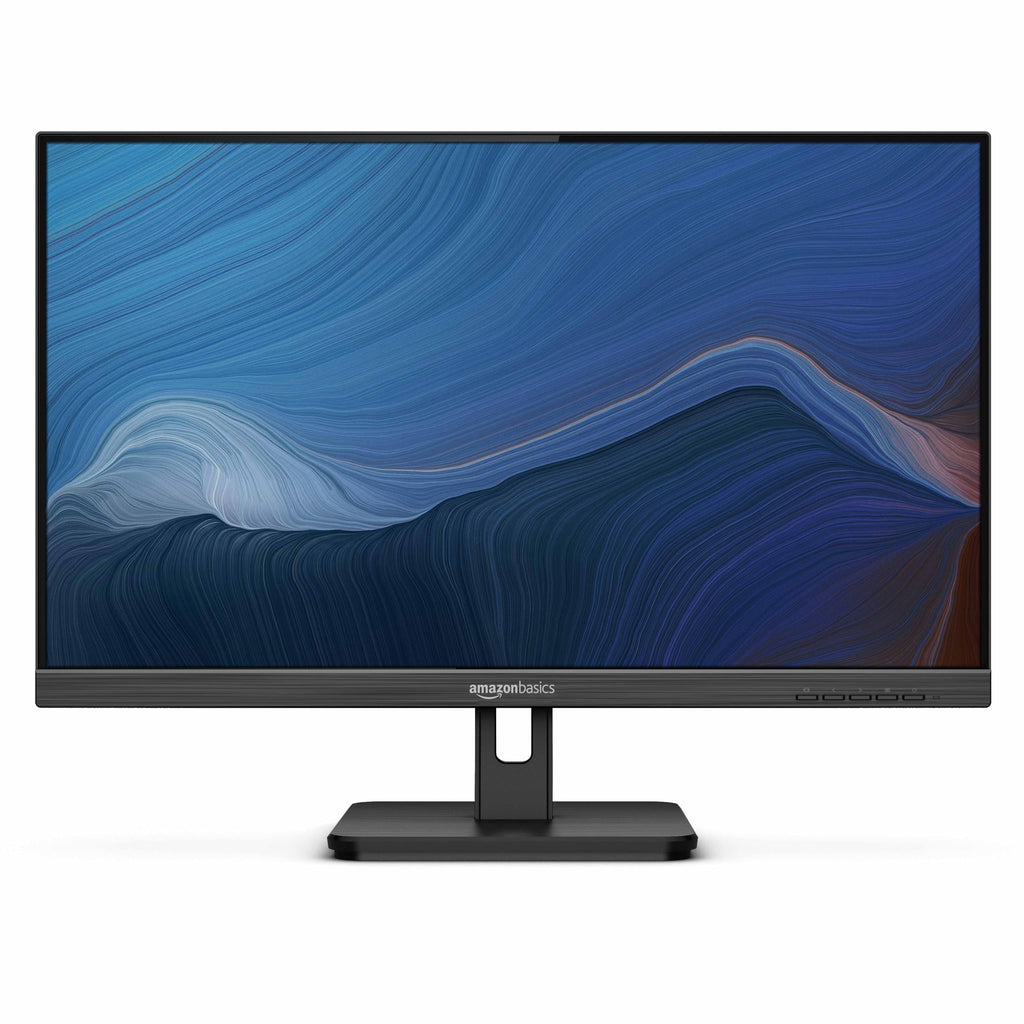 24-inch Full HD IPS Monitor, 75 Hz, 1080P, HDMI, Display Port, VGA, Built-in Speakers, Black R6205