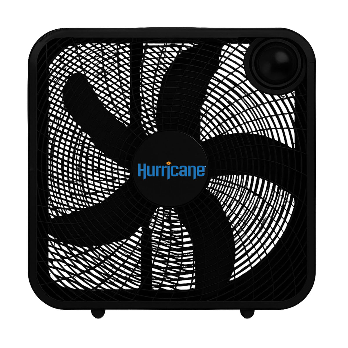 Black 3 Speed 20in Floor Box Fan, 2 Pack X491537