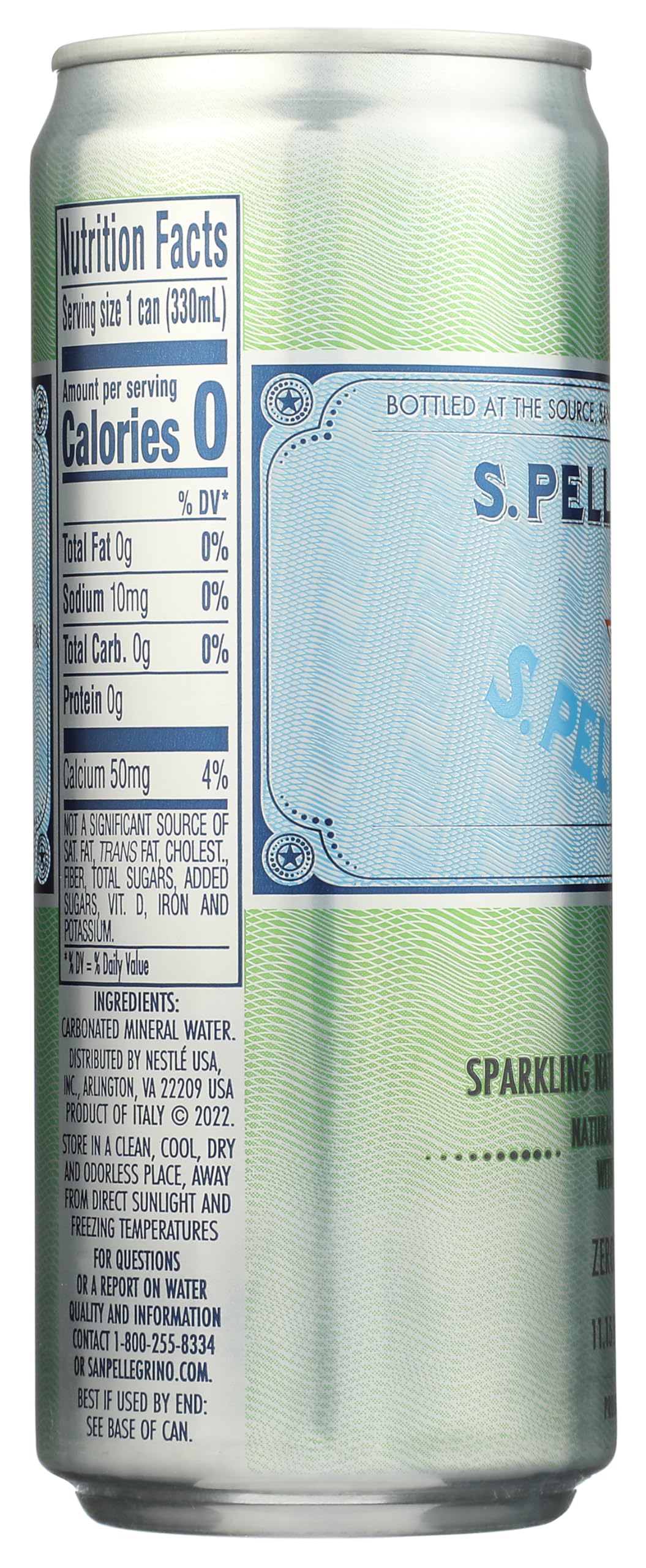 Sparkling Natural Mineral Water 11.15 Fl Oz X218