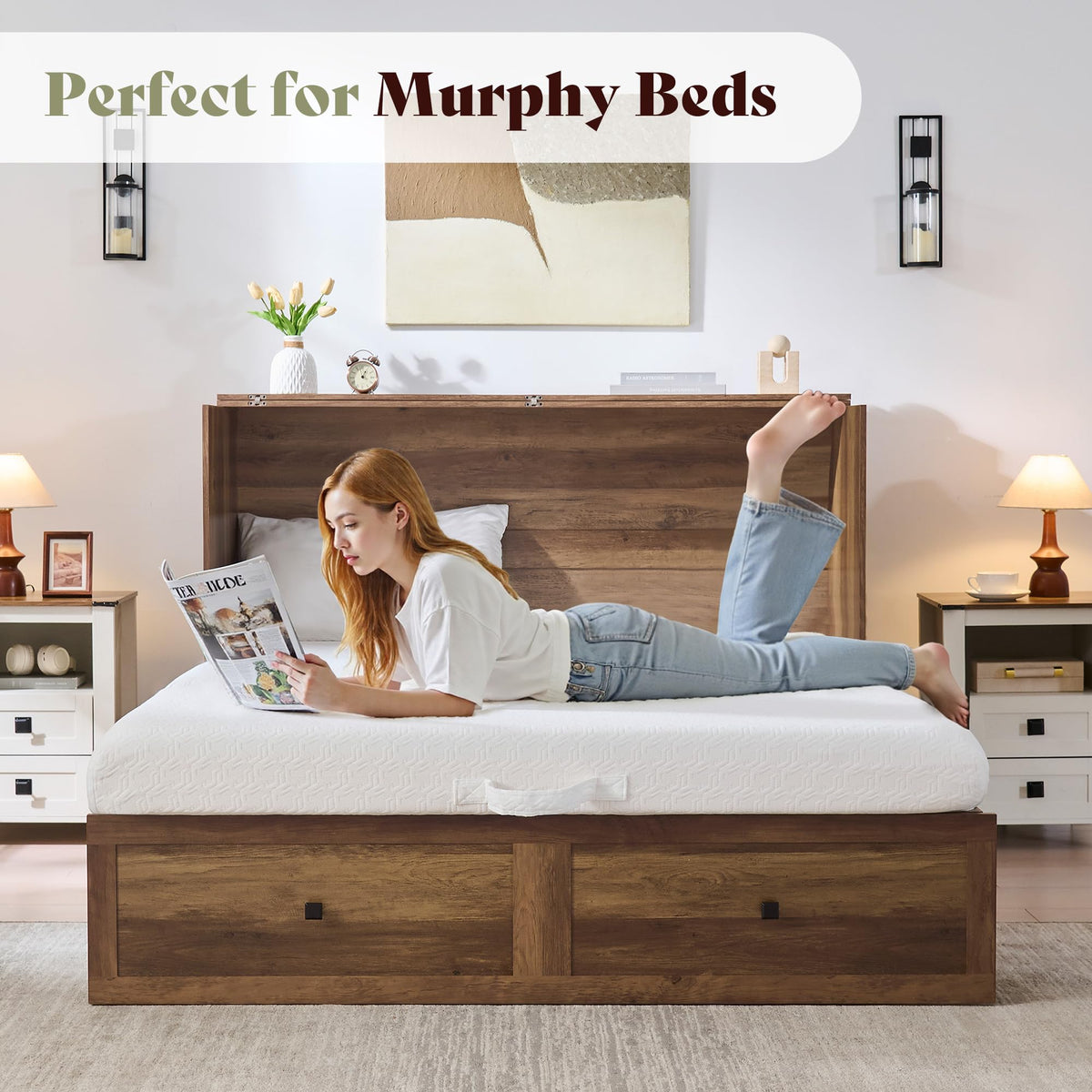 6" Full Tri-Fold Memory Foam Mattress D1671