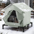 Weatherproof Outdoor Cat House C1496