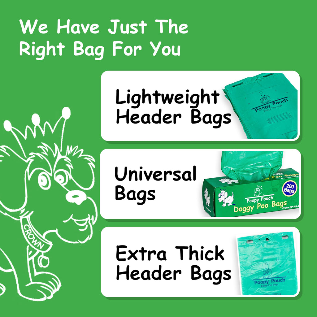 Lemon-Scented Tie-Handle Dog Poop Bags 2,000pcs Z863