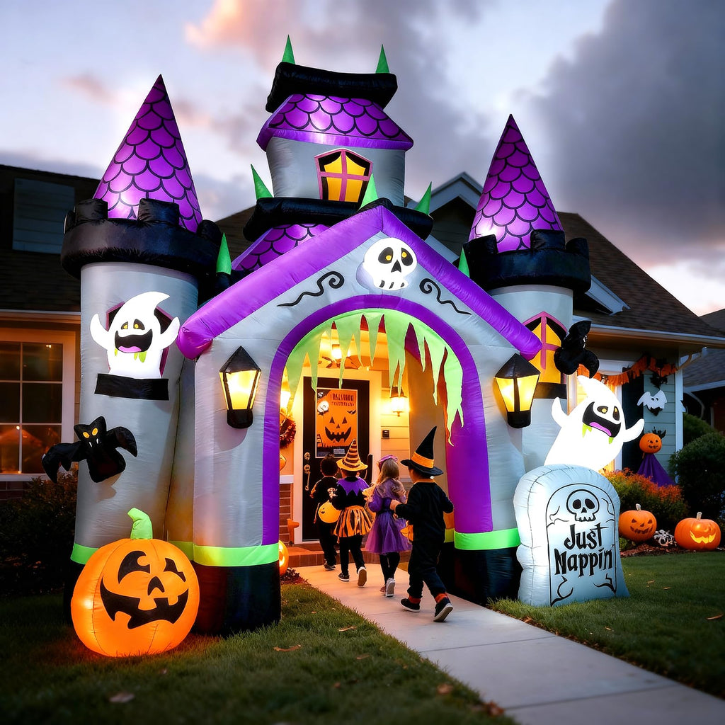 12 FT Halloween Inflatable Archway Outdoor Decoration G6141