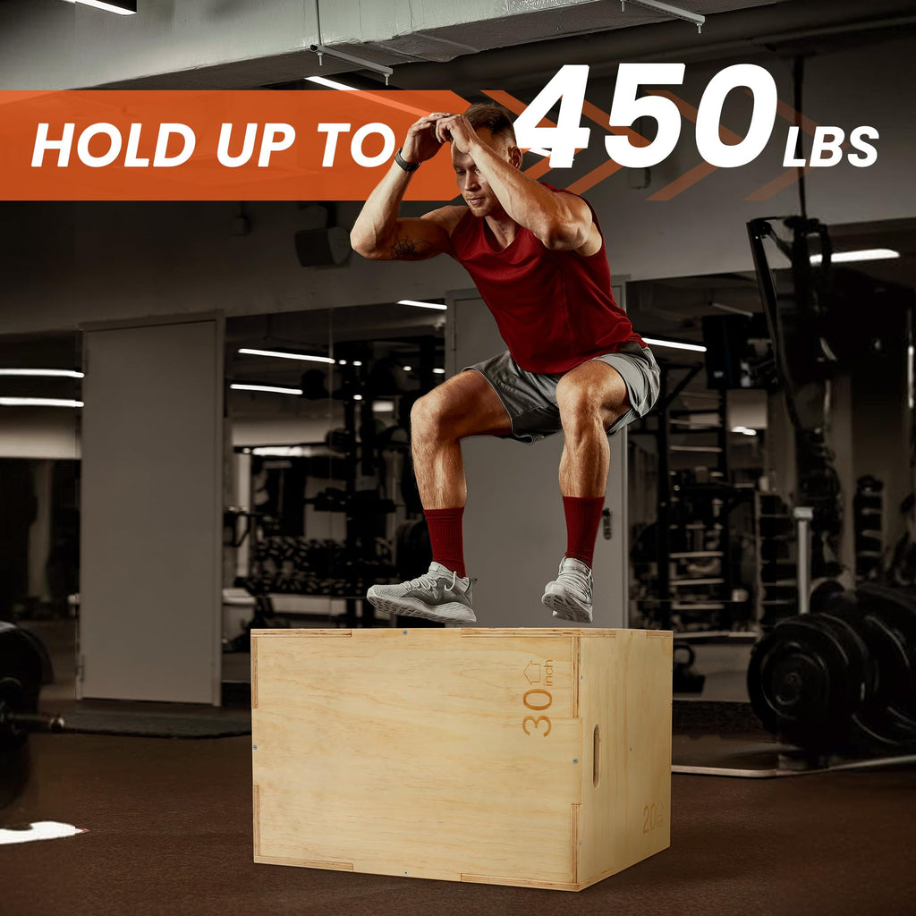 Wooden Plyo Box 30" x 24" x 20" Y594