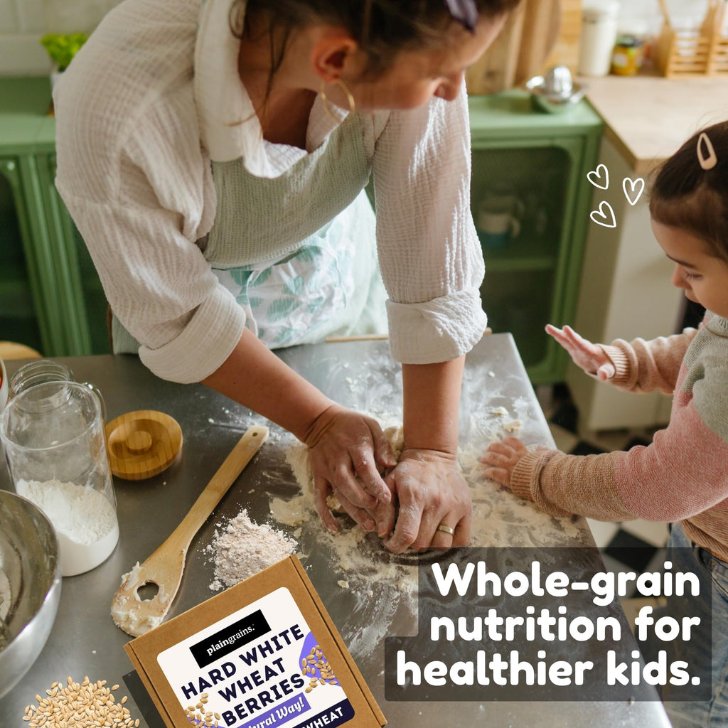 5.5 LB Dry Hard White Wheat Berries Whole Grain J846