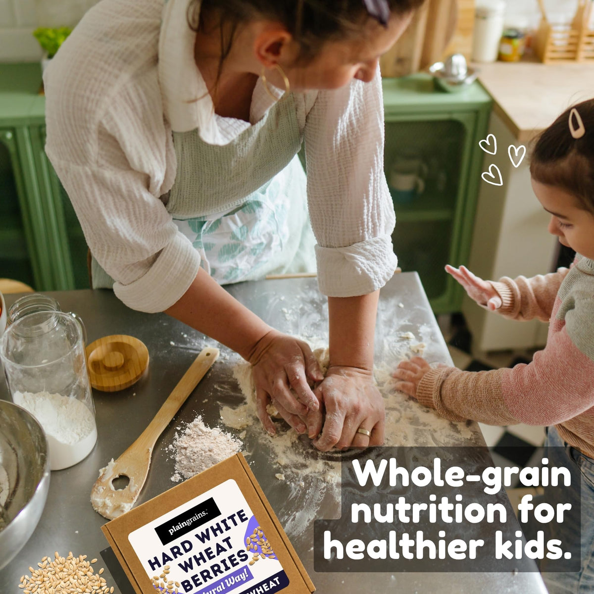 5.5 LB Dry Hard White Wheat Berries Whole Grain J846