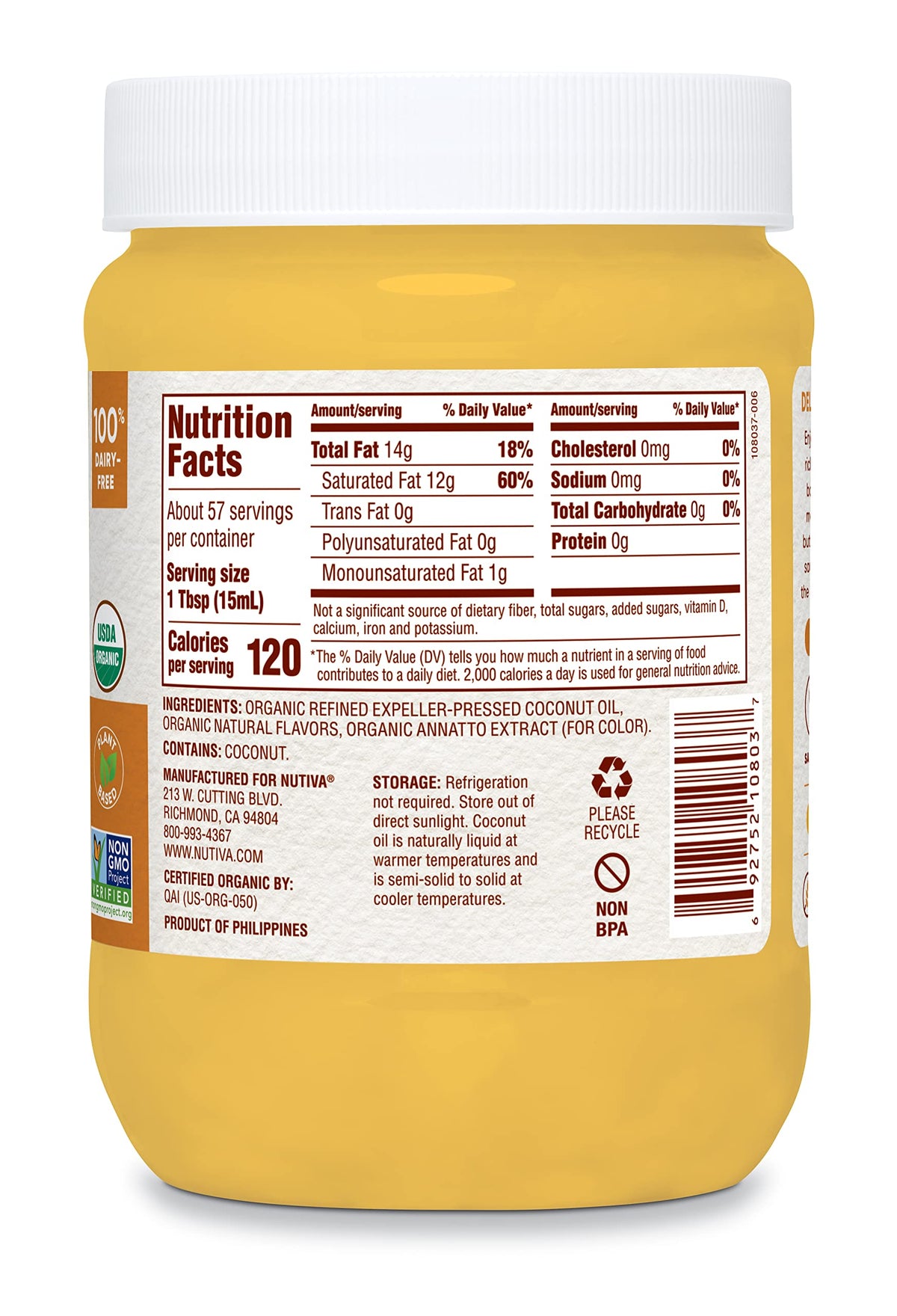Coconut Oil 29floz M965278