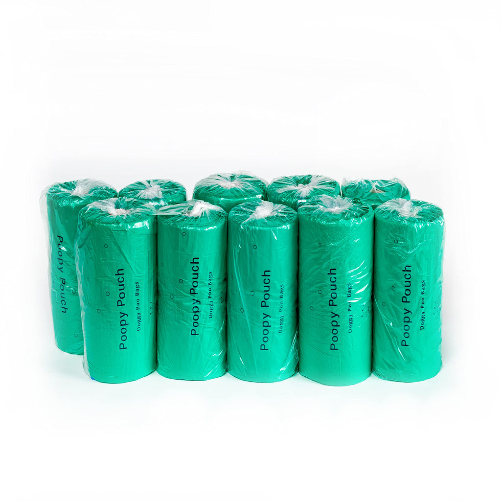 Lemon-Scented Tie-Handle Dog Poop Bags 2,000pcs Z863