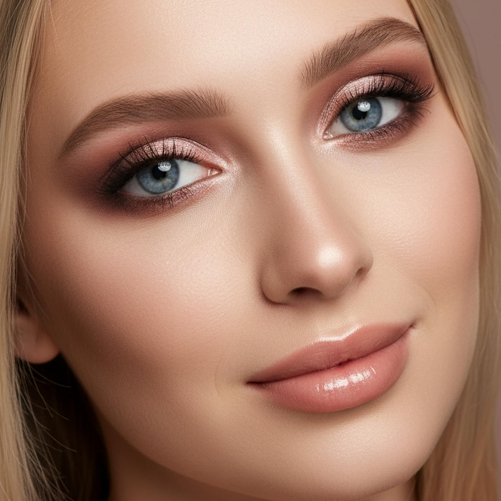 16 Soft Nude Shimmer & Matte Eyeshadow Palette P9576
