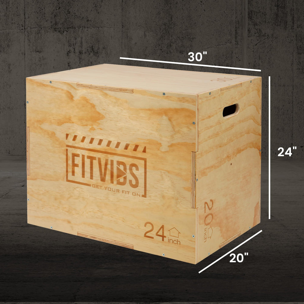 Wooden Plyo Box 30" x 24" x 20" Y594