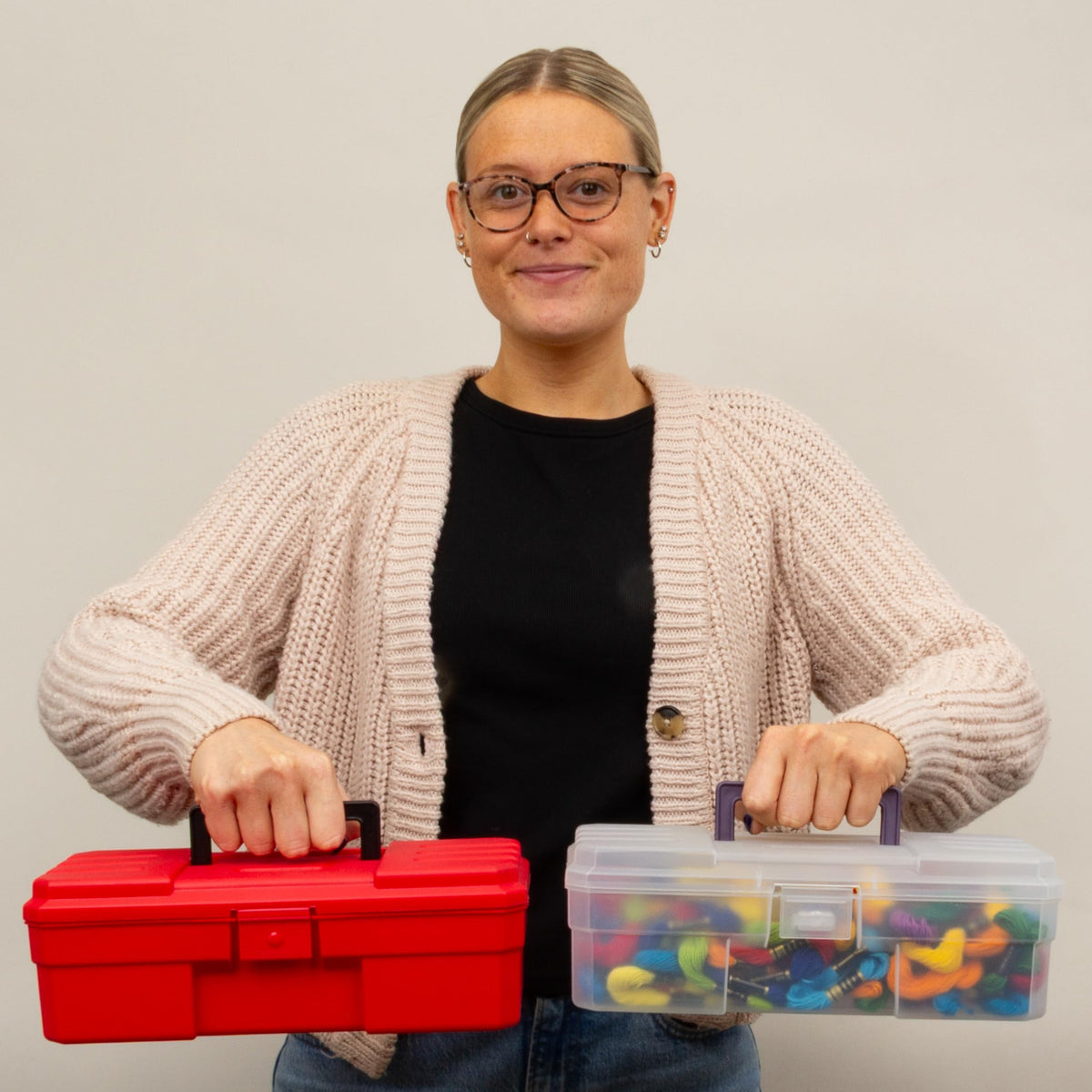 12-Inch Plastic Toolbox W8595