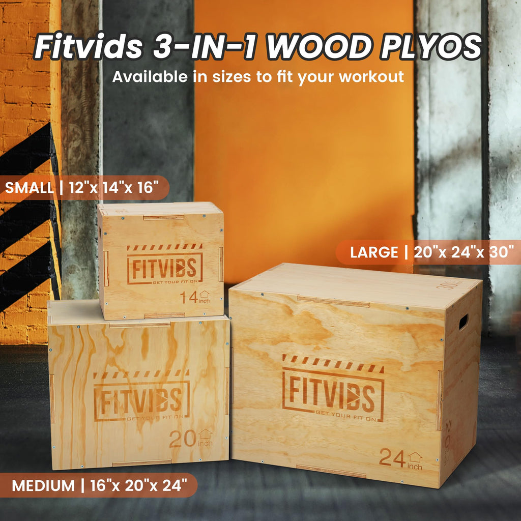 Wooden Plyo Box 30" x 24" x 20" Y594