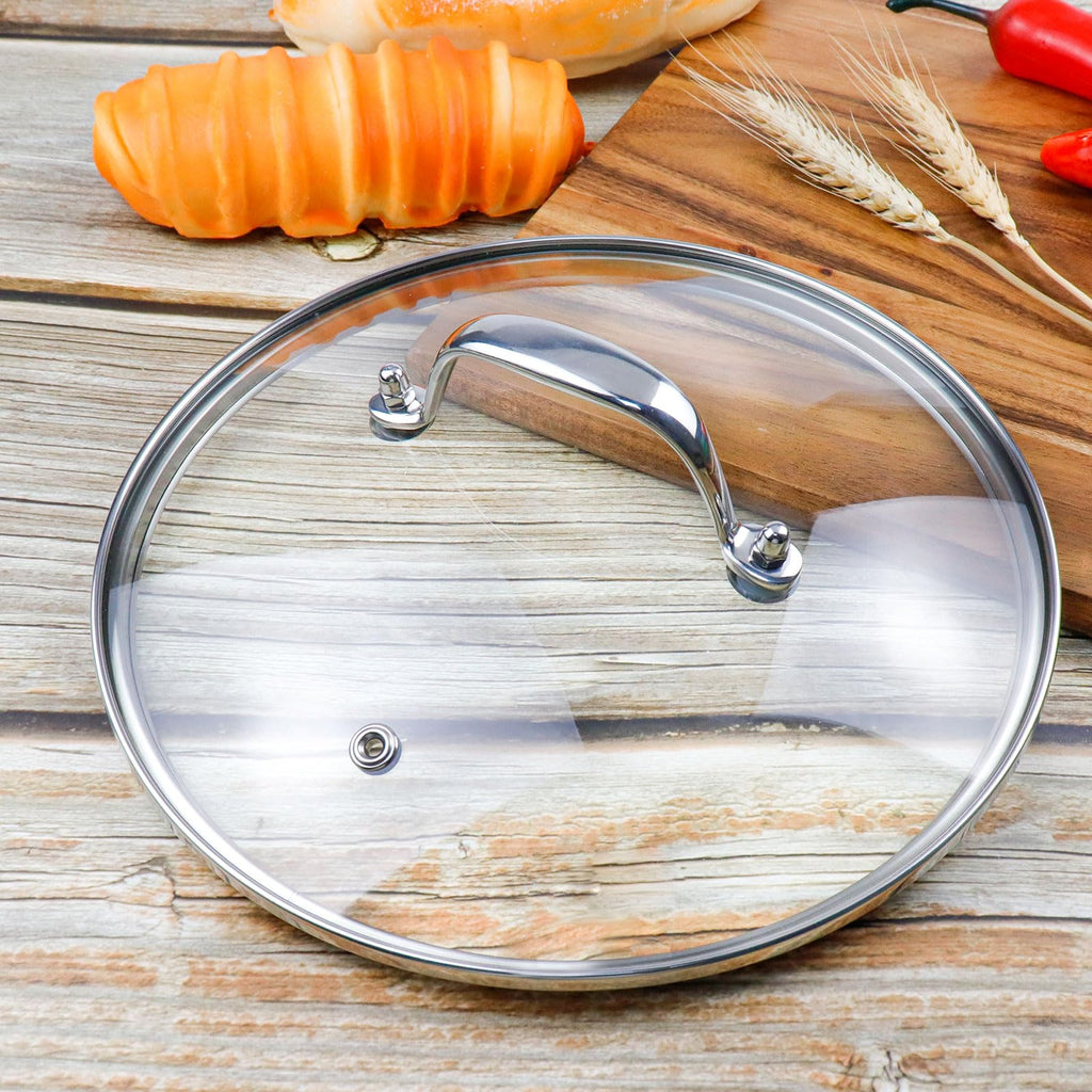 10 Inch Clear Tempered Glass Pan Lid Replacement X772912