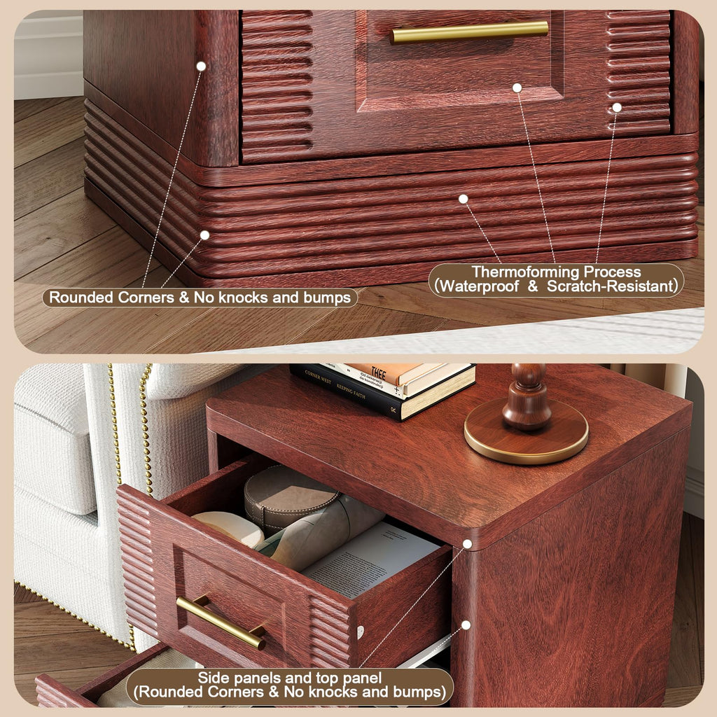 2 Drawer Nightstand E9668