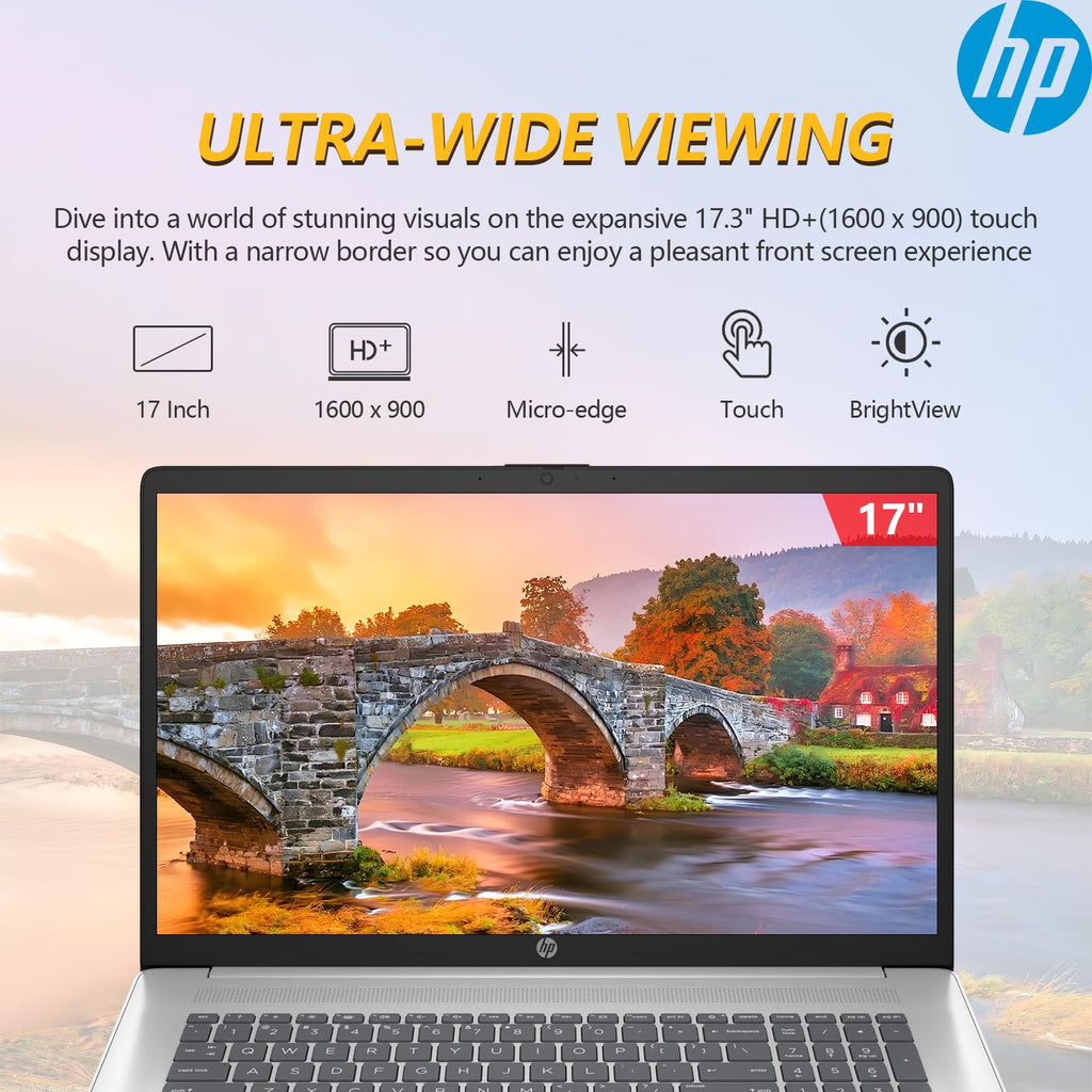 17.3 Inch Touch Screen Laptop, AMD Ryzen 5, 16GB RAM 1TB SSD I25379