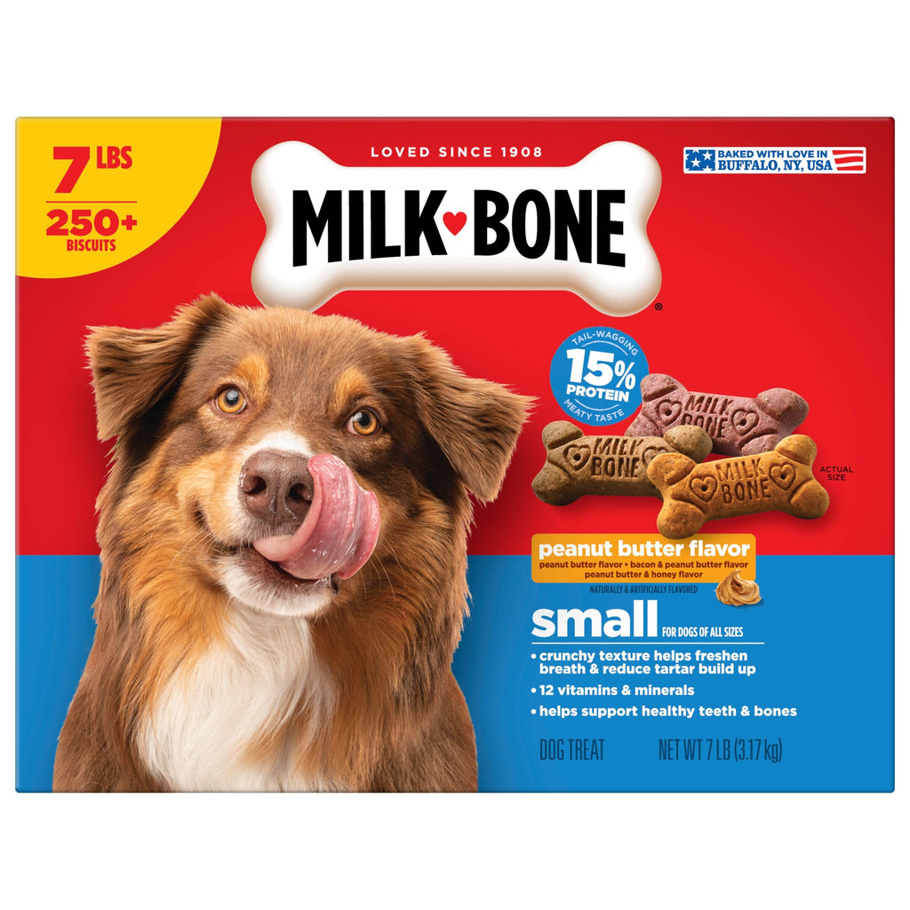 Peanut Butter Flavor Small Dog Treats 7 Lb F740