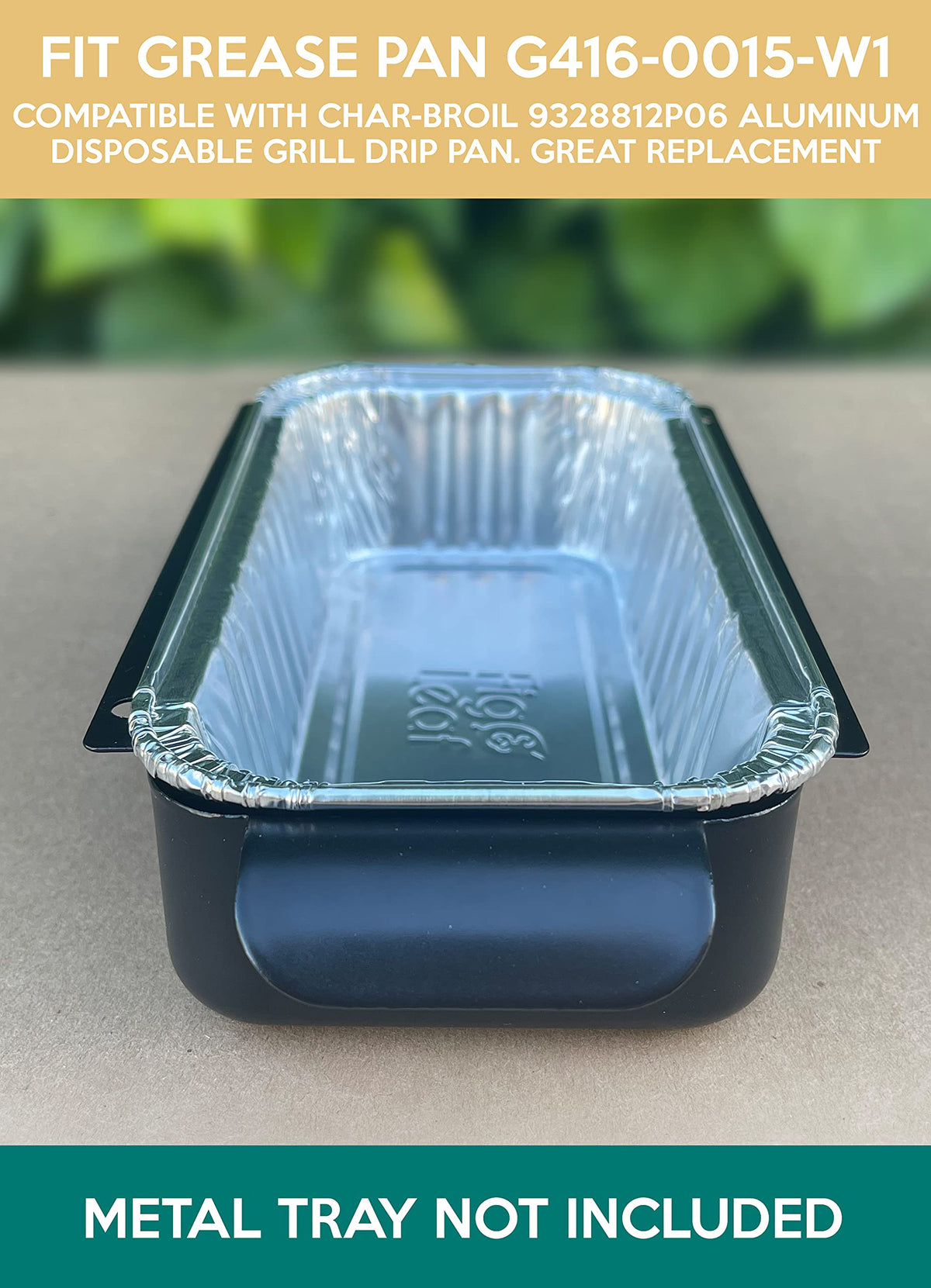 20 Pack Disposable Aluminum Foil Drip Pans N730867