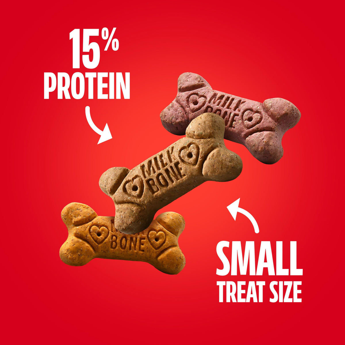 Peanut Butter Flavor Small Dog Treats 7 Lb F740