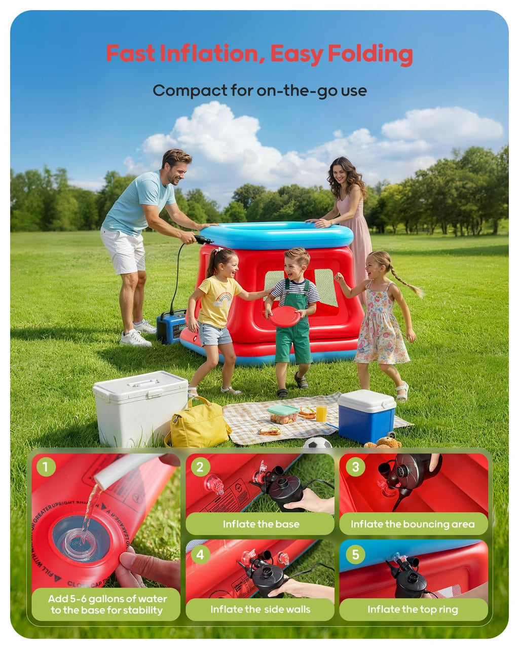 Inflatable Bounce House N398