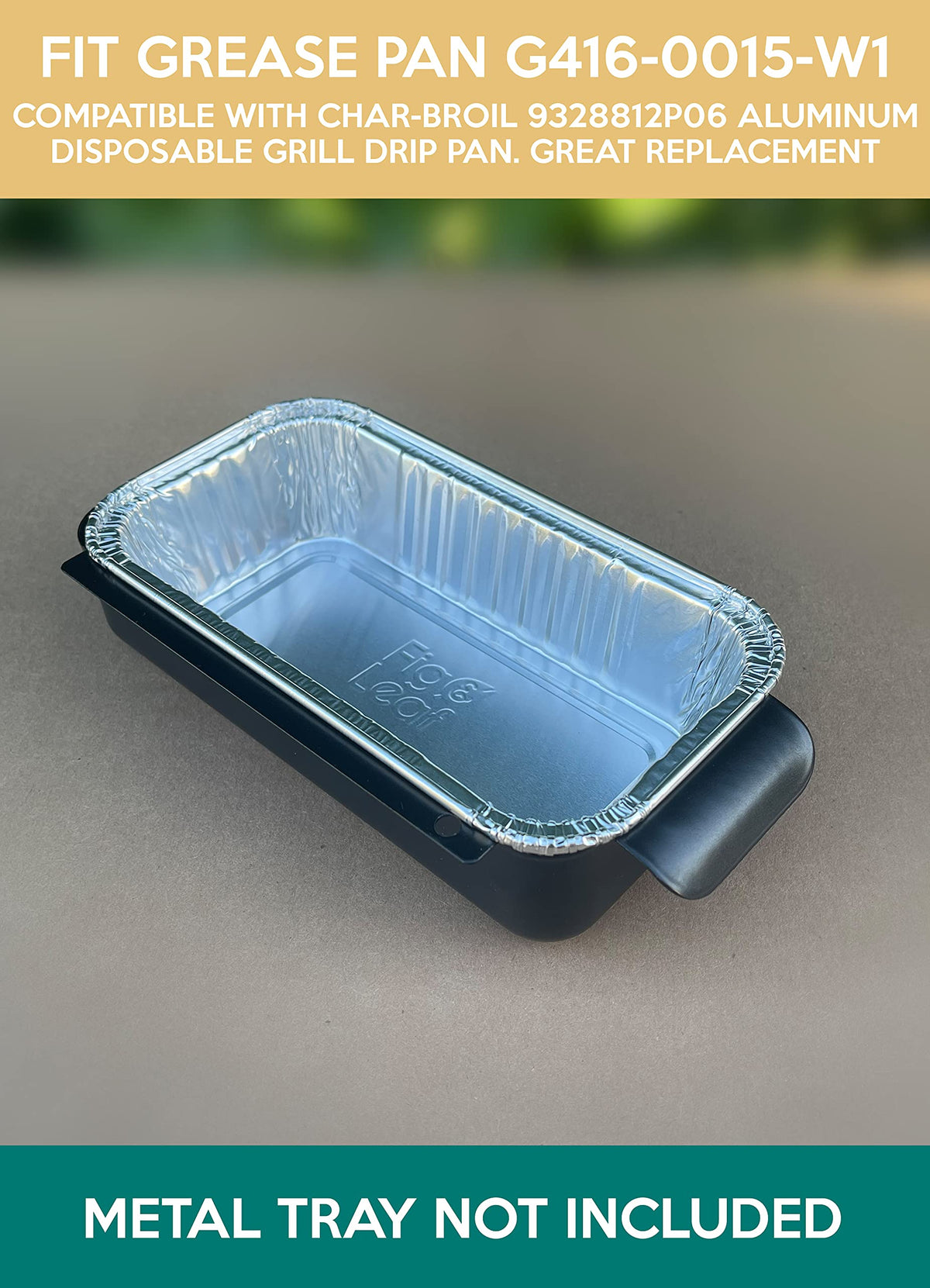 20 Pack Disposable Aluminum Foil Drip Pans N730867