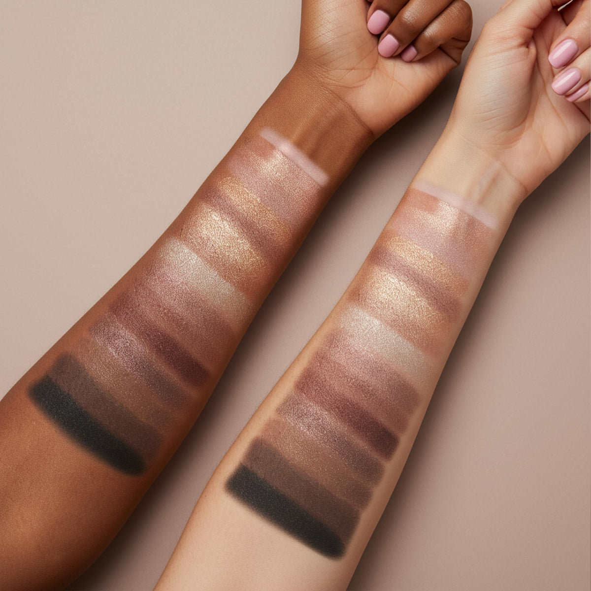 16 Soft Nude Shimmer & Matte Eyeshadow Palette P9576