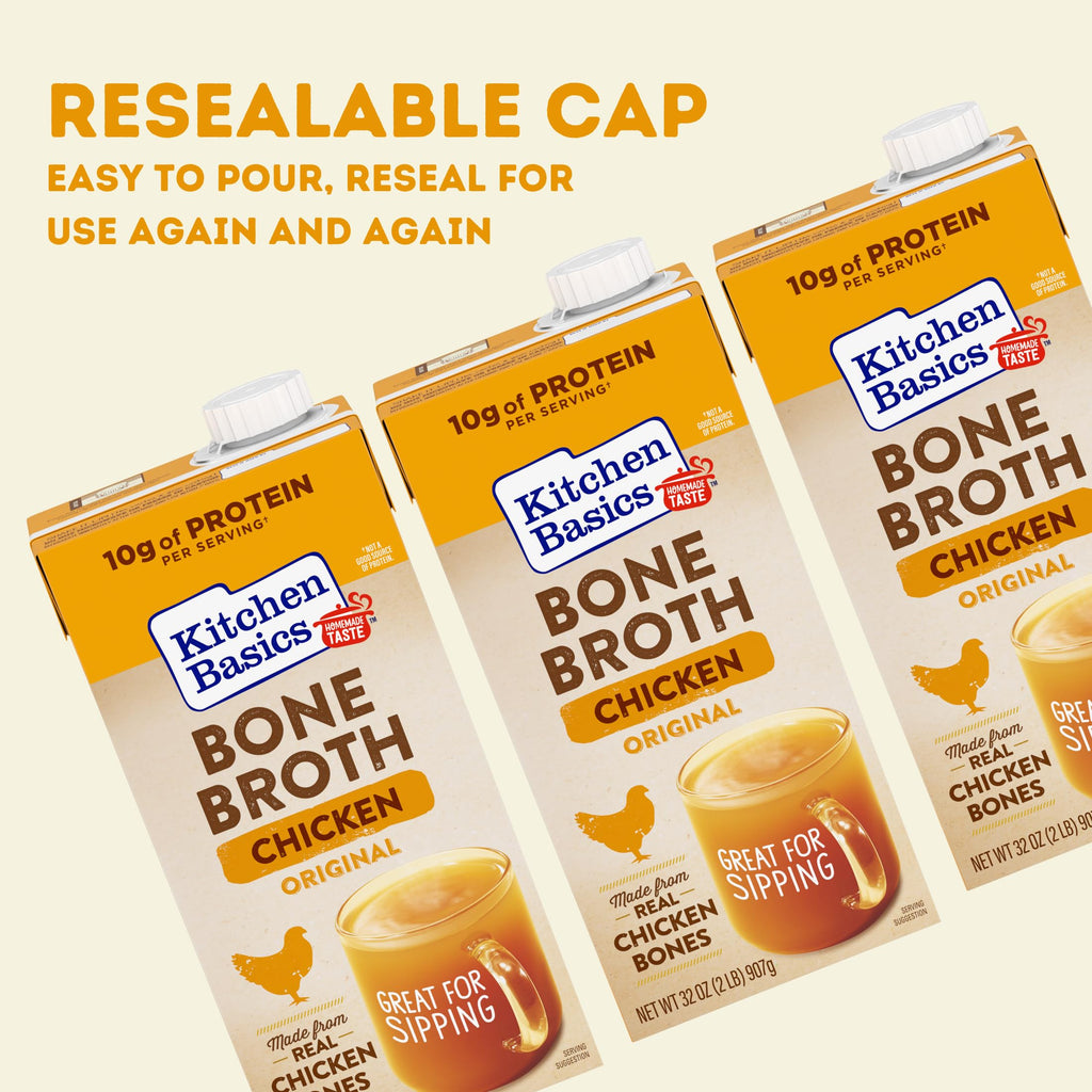 Chicken Bone Broth 32oz Pack of 12 V92151