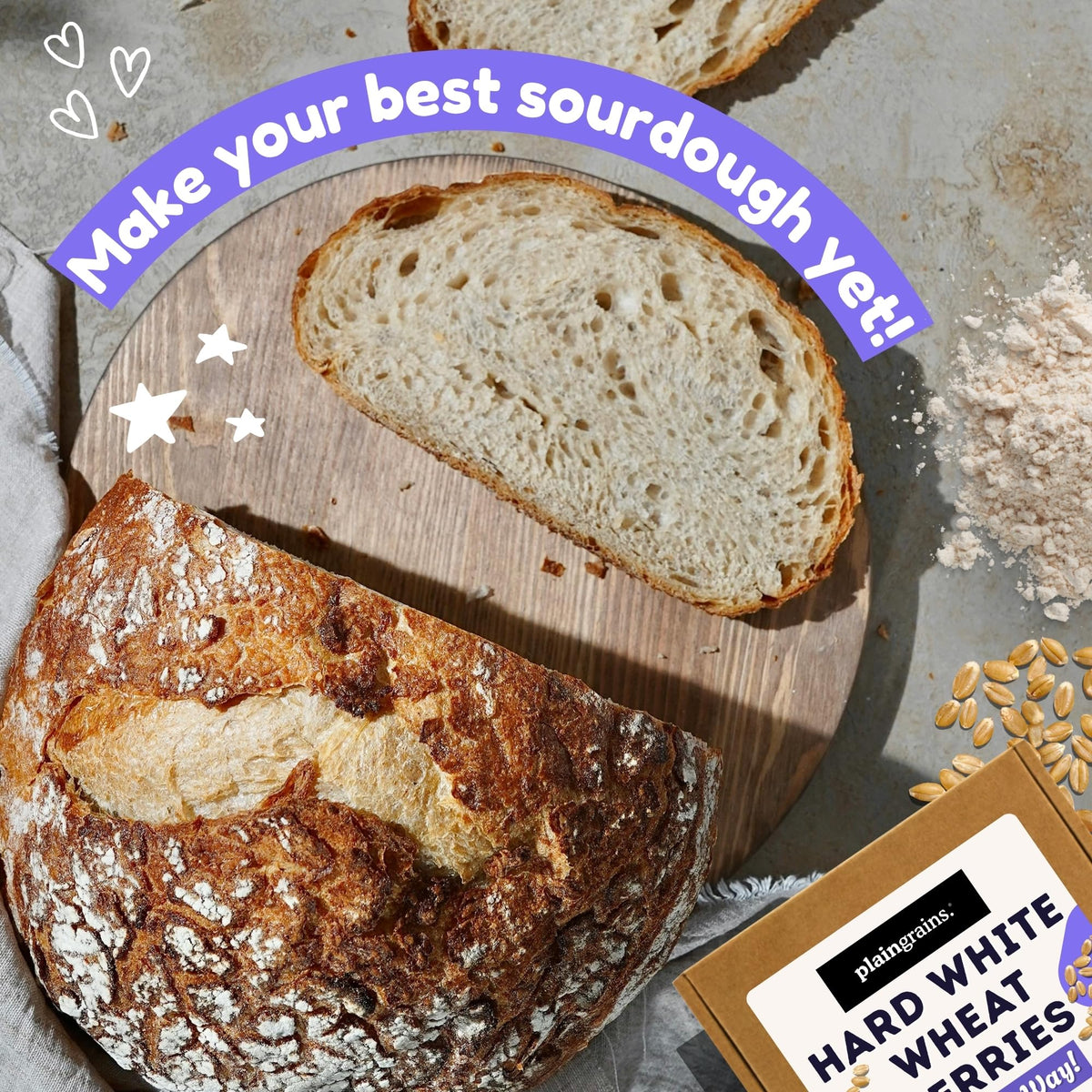 5.5 LB Dry Hard White Wheat Berries Whole Grain J846