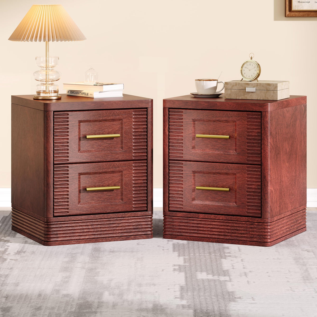 2 Drawer Nightstand E9668
