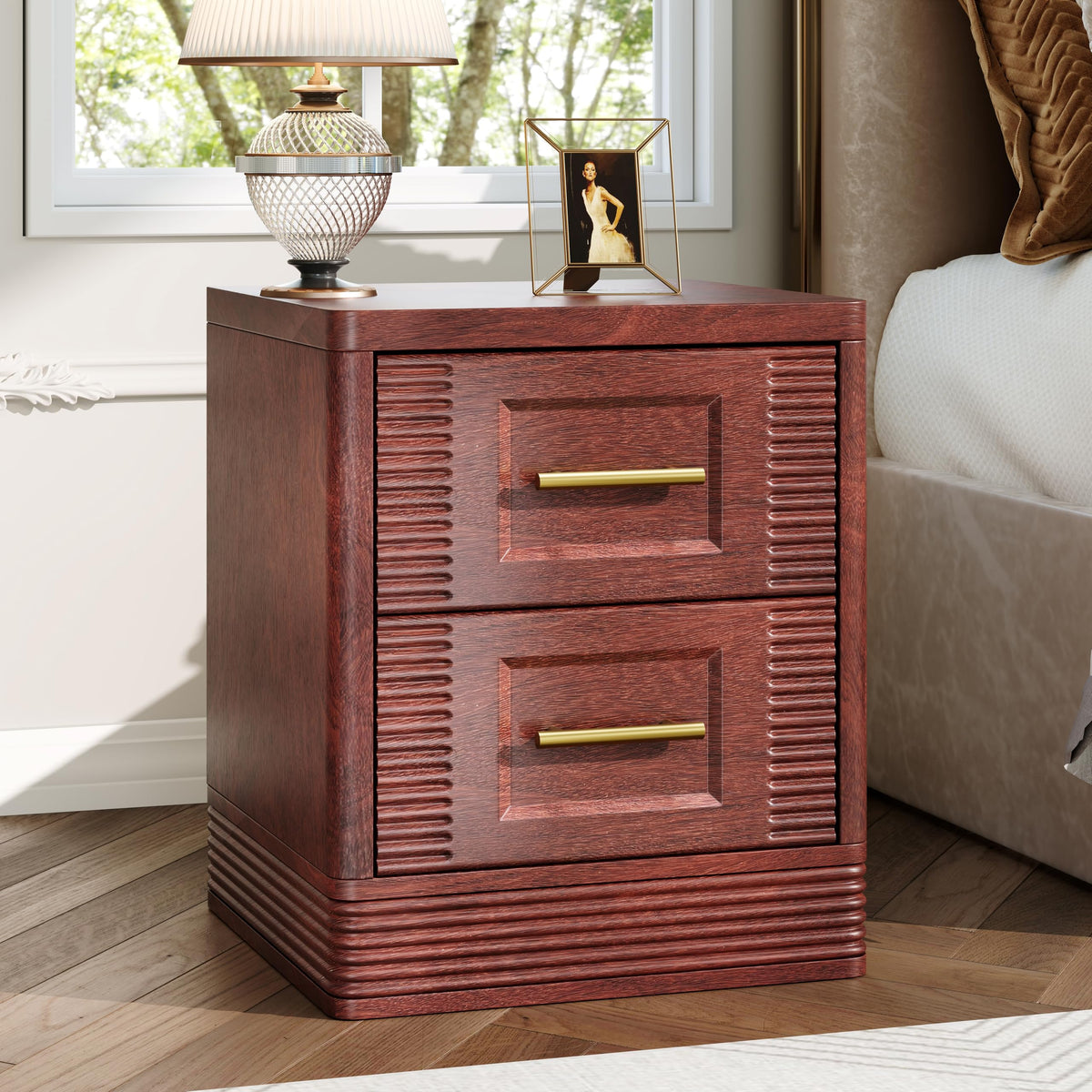 2 Drawer Nightstand E9668